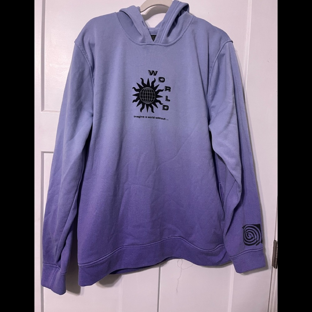 Purple hoodie